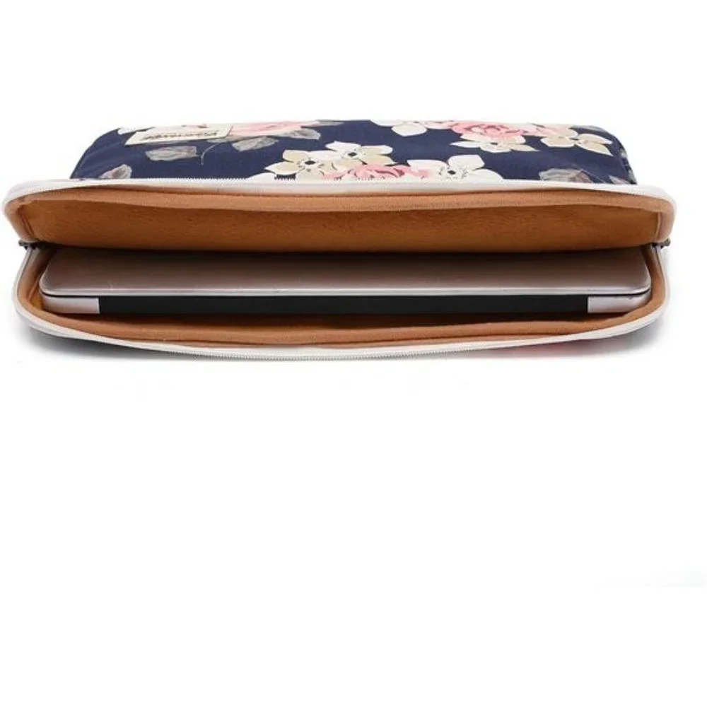 White Rose Laptop Sleeve 15 Inch 15 Case and 15.6 Laptop Bag